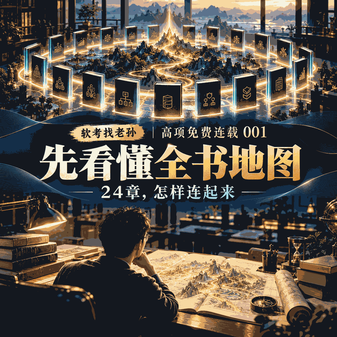 点击放大查看原图 2027高项免费连载·第001篇:高项第 4 版教材全书地图:24 章五个板块,分数落在哪
