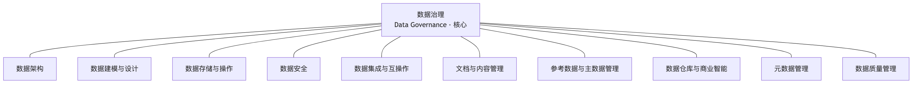 DAMA 11 知识域