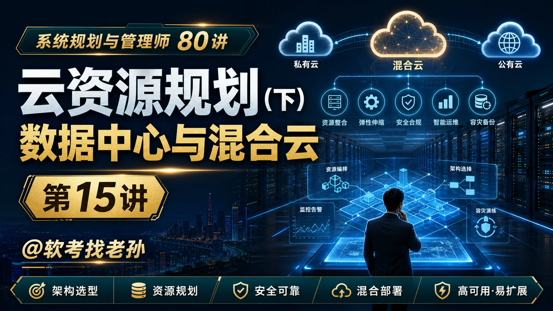 第15讲:云资源规划(下)· 数据中心与混合云
